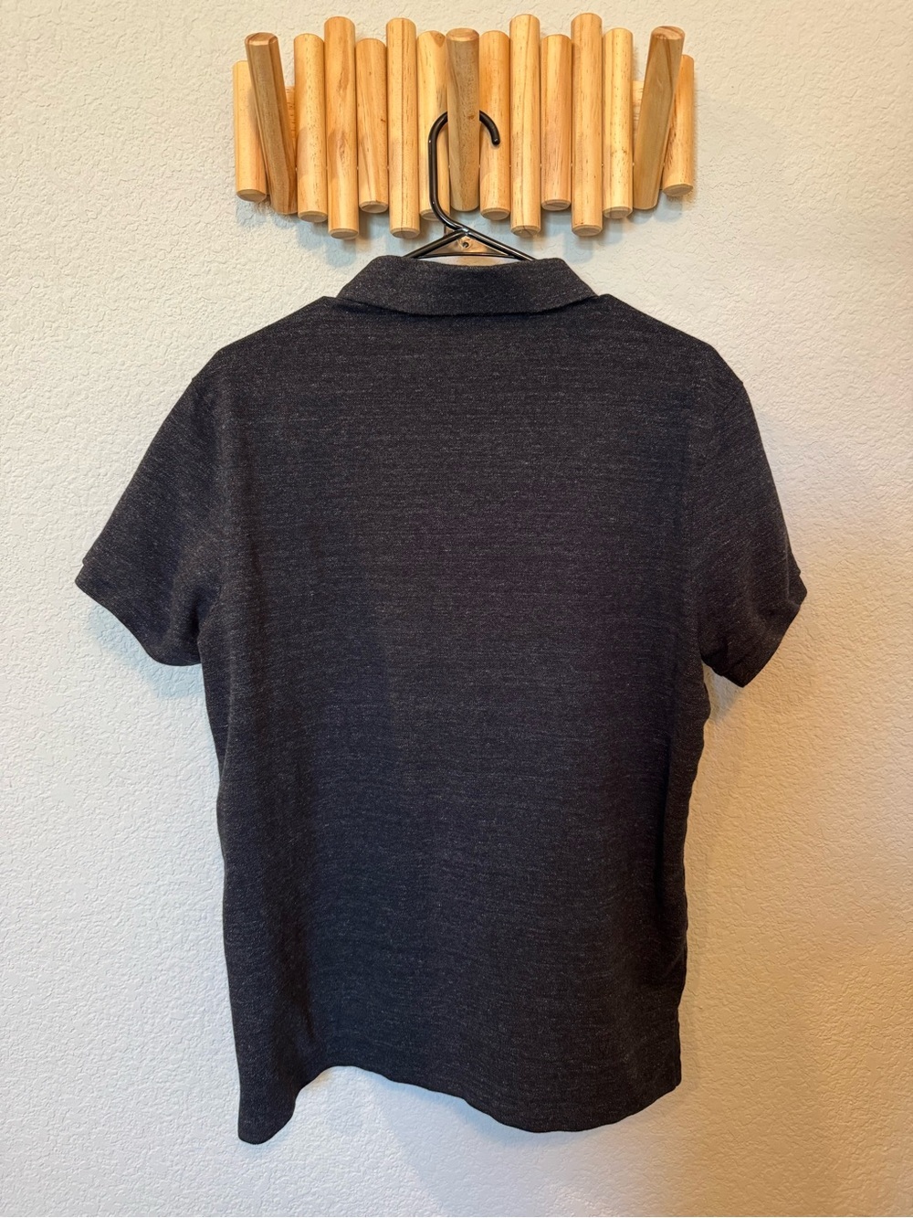 Polo Ralph Lauren Dark Gray Polo Shirt | Men’s Essential - Picture 3 of 8